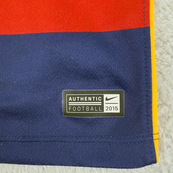 Nike Dri-Fit FC Barcelona Jersey Messi #10 Youth Small - Picture 10 of 11